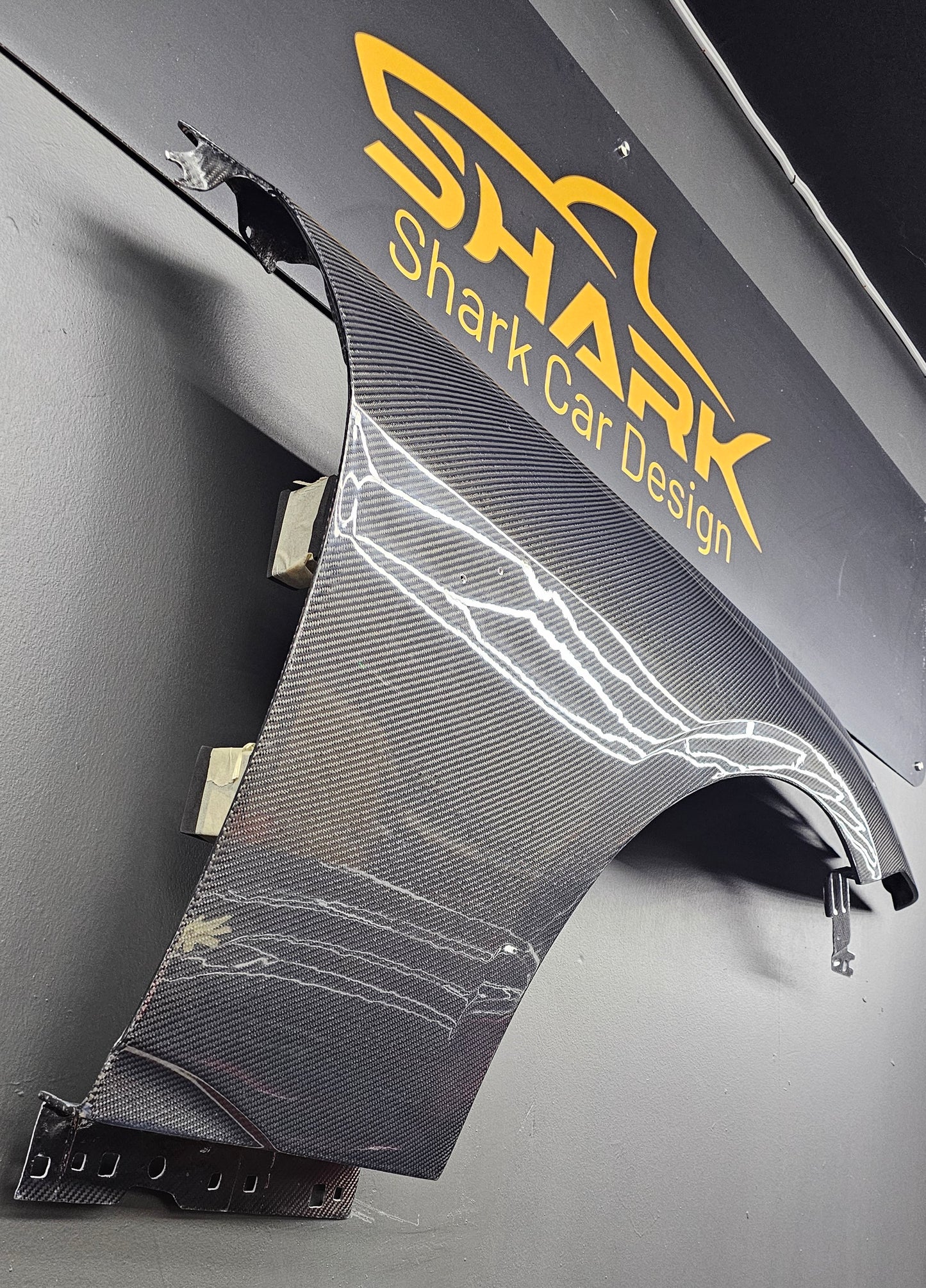 15-17 Ford Mustang GT Front Fenders Pair (Carbon Fibre)