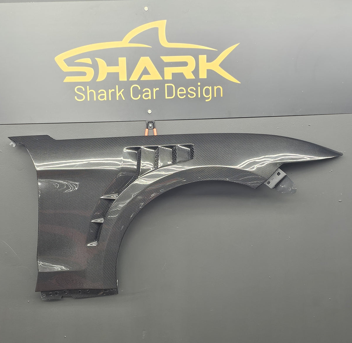 18-23 Ford Mustang GTD Style Front Fenders Pair (Carbon Fibre)
