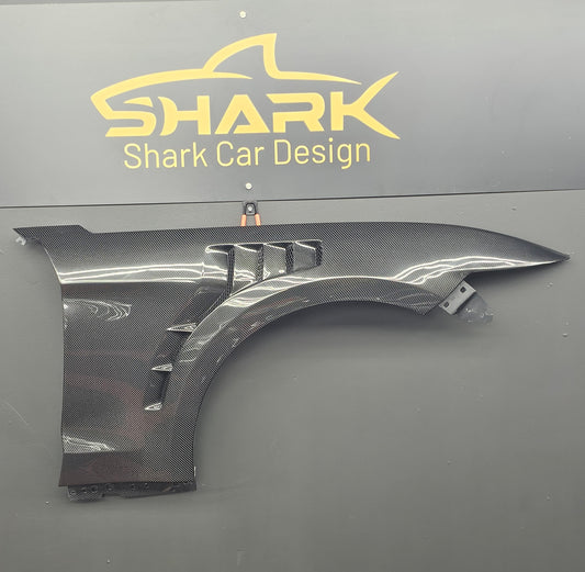 18-23 Ford Mustang GTD Style Front Fenders Pair (Carbon Fibre)