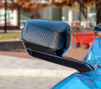 Shark Performance C8 Corvette Carbon Fiber Mirror Caps (All Models)